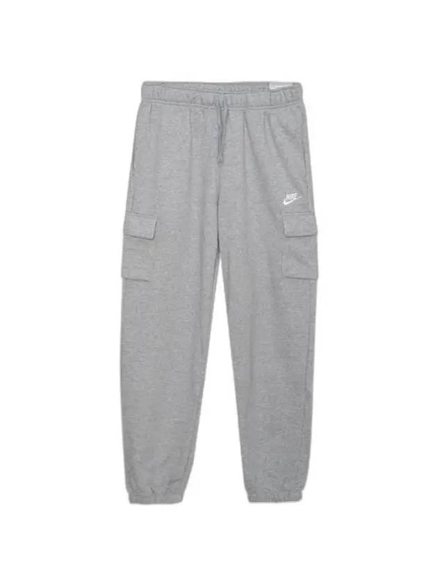 Women's Sportswear Club Fleece Mid-Rise Cargo Pants DQ5196 063 W NSW CLUB FLC MR Cargo - NIKE - BALAAN 1