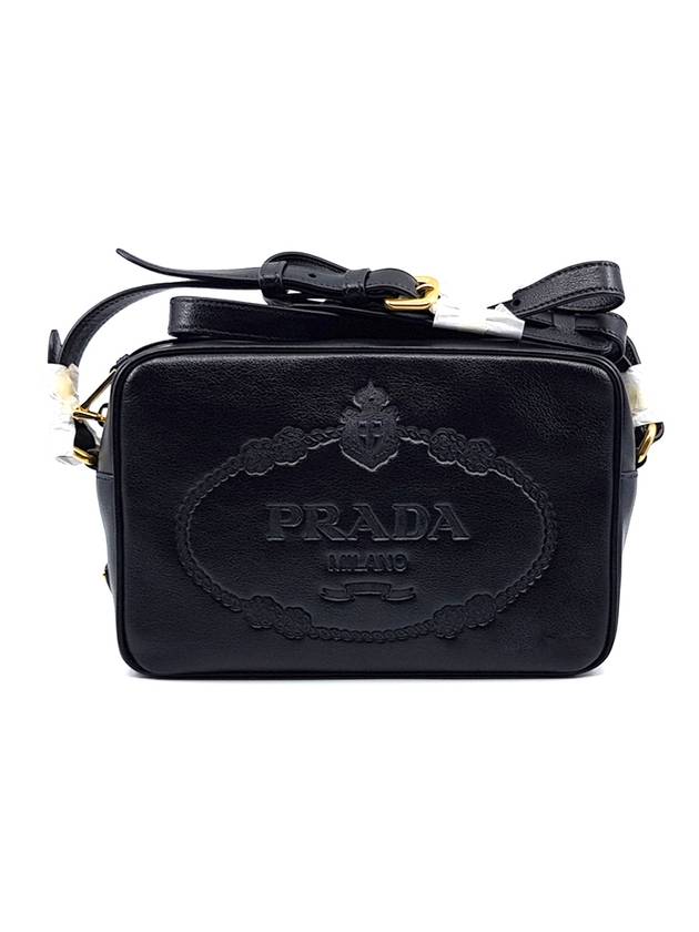 Grace Leather Cross Bag Black - PRADA - BALAAN 1