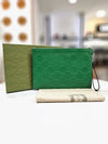 Gucci Men s Pouch GG Embossed Leather Green Clutch Exhibition Grade 625569 - LOUIS VUITTON - BALAAN 5