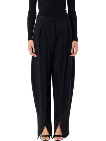 Mugler Pierced Loose Tailored Trousers - MUGLER - BALAAN 1