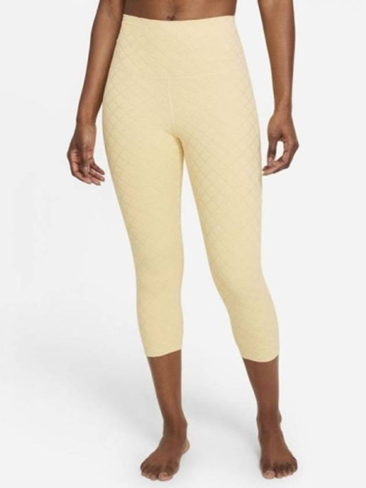 01DA1065294Women’sYoga Luxe Jacquard Leggings TightsCoconut - NIKE - BALAAN 1