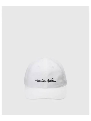 TRAVISMATHEW Unisex Matthew Cap Pro White - TRAVIS SCOTT - BALAAN 1