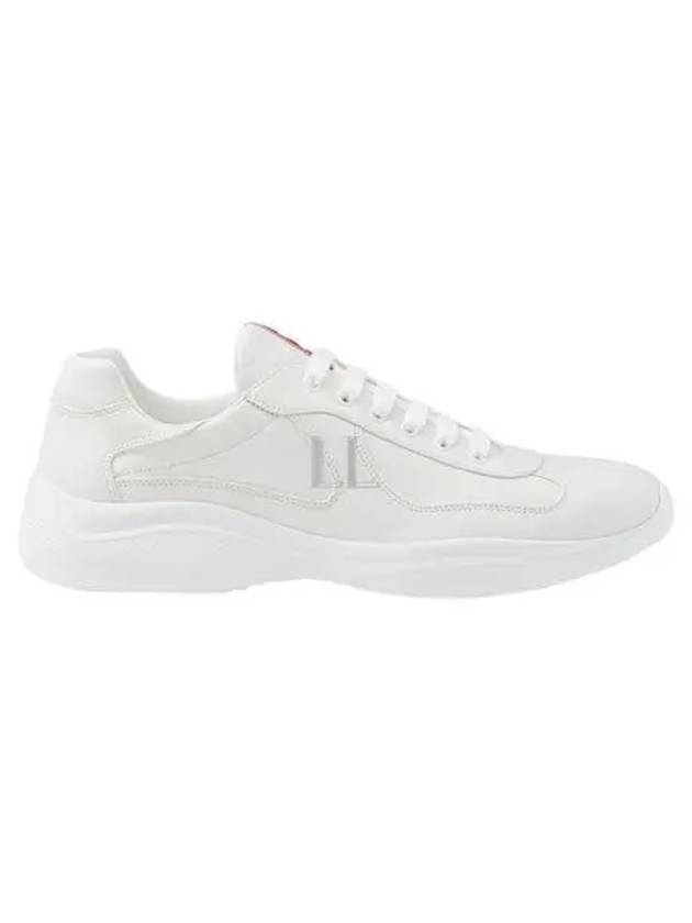 America's Cup Patent Leather Low Top Sneakers Grey - PRADA - BALAAN 2