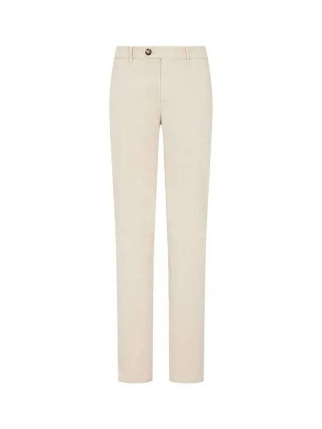 Men s Italian Fit Twill Pants Light Beige - BRUNELLO CUCINELLI - BALAAN 1