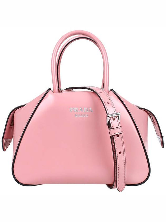 Supernova Leather Handbags Pink - PRADA - BALAAN 2