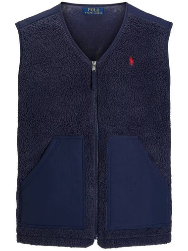 Hi-Pile Fleece Vest Jacket - POLO RALPH LAUREN - BALAAN 1