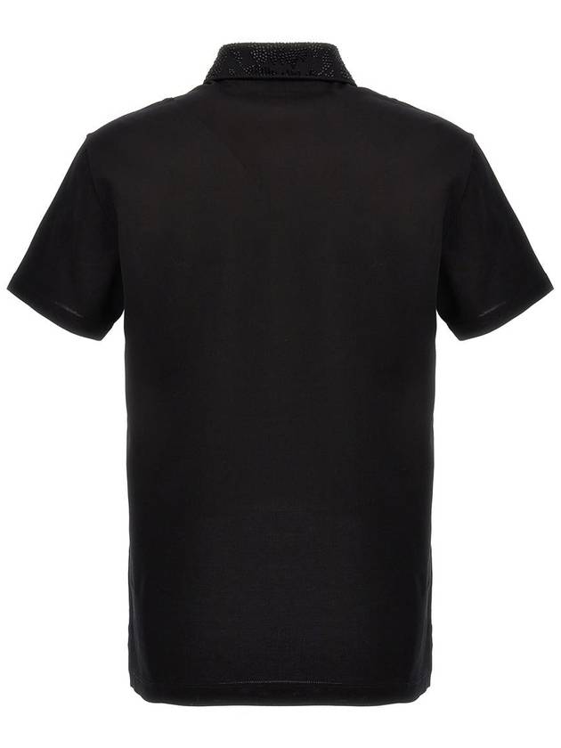 Polo T-Shirt 10106121A076481B000 Black - VERSACE - BALAAN 3