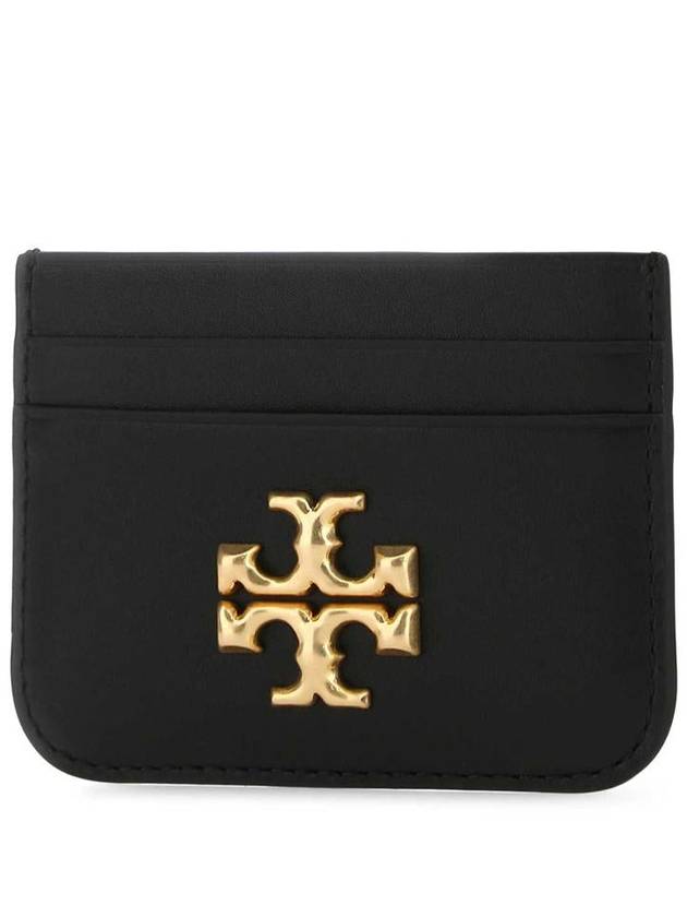 Eleanor Card Wallet Black - TORY BURCH - BALAAN 3