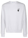 Men's Degrade Arrow Slim Fit Sweatshirt White - OFF WHITE - BALAAN.