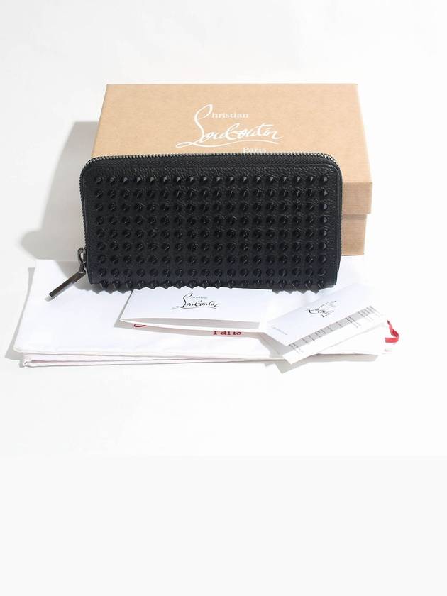 Panettone Spike Long Wallet Black - CHRISTIAN LOUBOUTIN - BALAAN 8