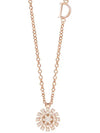 Margherita Diamonds 8mm Necklace Pink Gold - DAMIANI - BALAAN 3