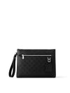 Takeoff Damier Pouch Bag Black - LOUIS VUITTON - BALAAN 2