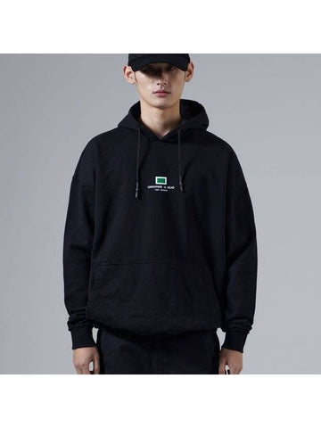 Overfit Central Park Hoodie Black - UNNORM IS DEAD - BALAAN 1