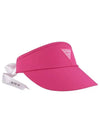 Golf Tennis Triangle Logo Sun Cap Visor Pink - AVAVE - BALAAN 3