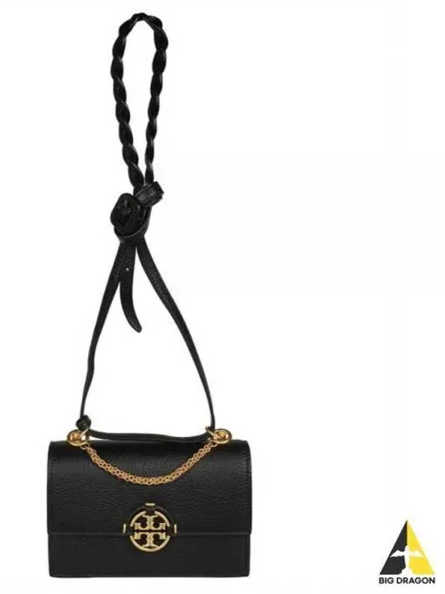 Miller Chain Tote Mini Bag Black - TORY BURCH - BALAAN 2