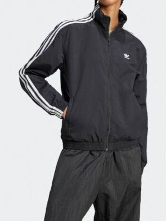 Originals 3 Stripe Woven Track Jacket Black - ADIDAS - BALAAN 3