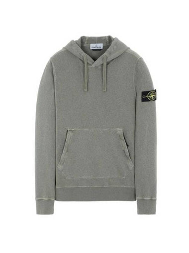 Wappen Patch Hoodie Green - STONE ISLAND - BALAAN 1