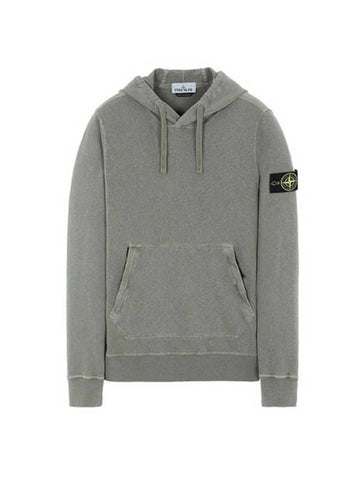 Wappen Patch Hoodie Green - STONE ISLAND - BALAAN 1