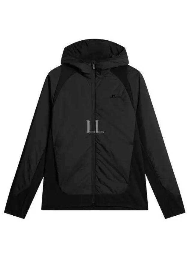 Shawn Hybrid Hooded Jacket Black - J.LINDEBERG - BALAAN 2