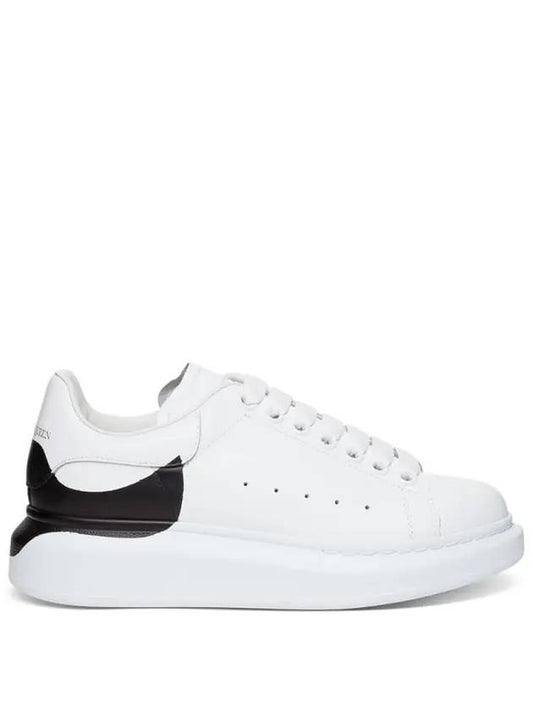 Print Oversized Low Top Sneakers White - ALEXANDER MCQUEEN - BALAAN.