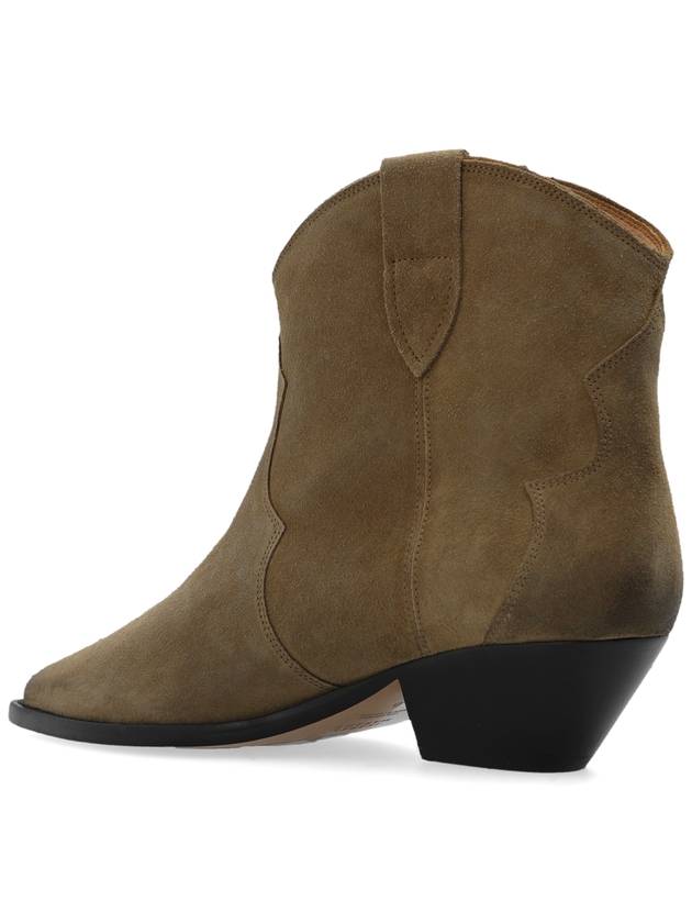 Isabel Marant ‘Dewina’ Heeled Ankle Boots, Women's, Beige - ISABEL MARANT - BALAAN 5