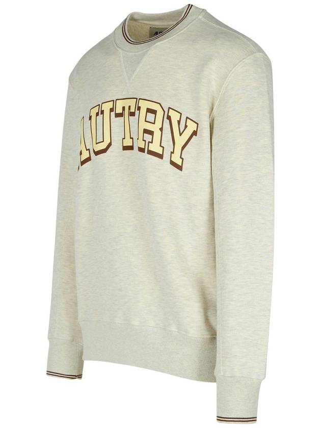 Autry Grey Cotton Blend Sweatshirt - AUTRY - BALAAN 2