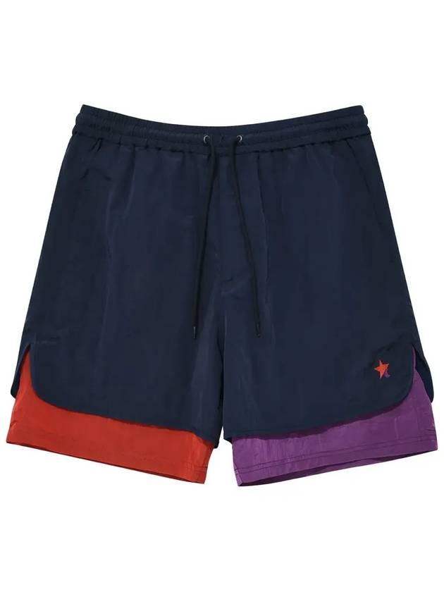 layered nylon shorts navy - AJOBYAJO - BALAAN 2