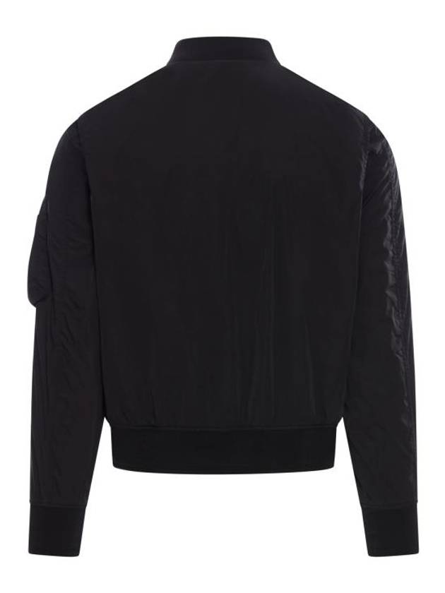 Chrome-R Multipocket Bomber Jacket Black - CP COMPANY - BALAAN 3