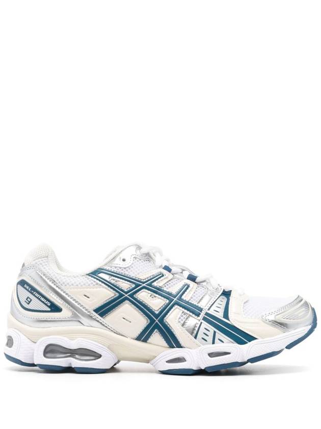 Gel Nimbus 9 Low Top Sneakers White Light Indigo - ASICS - BALAAN 2