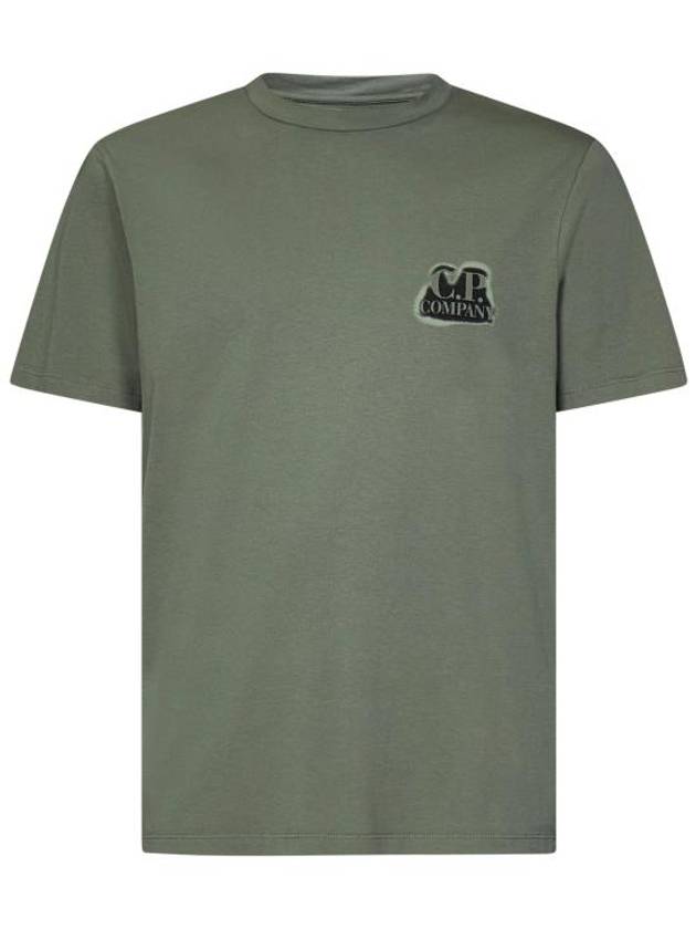 24/1 Jersey Artisanal British Sailor Short Sleeve T-Shirt Green - CP COMPANY - BALAAN 1