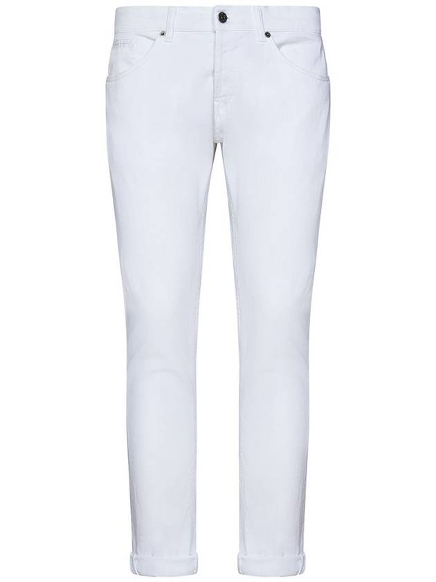 Men's Denim Jeans White - DONDUP - BALAAN 2