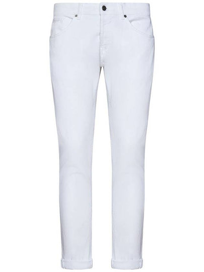 Men's Denim Jeans White - DONDUP - BALAAN 2