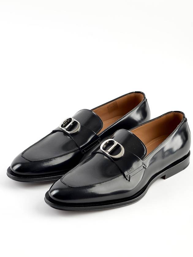 CD Icon Buckle Timeless Loafer Black - DIOR - BALAAN 4