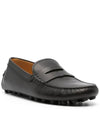 Gomino Moccasin Driving Shoes Black - TOD'S - BALAAN 3