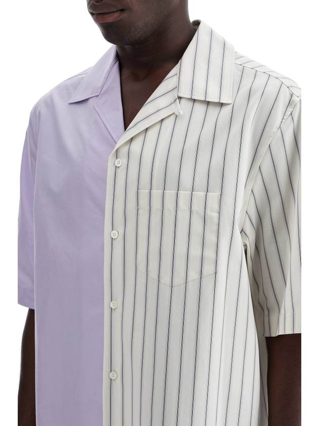 asymmetric bowling shirt with - LANVIN - BALAAN 4