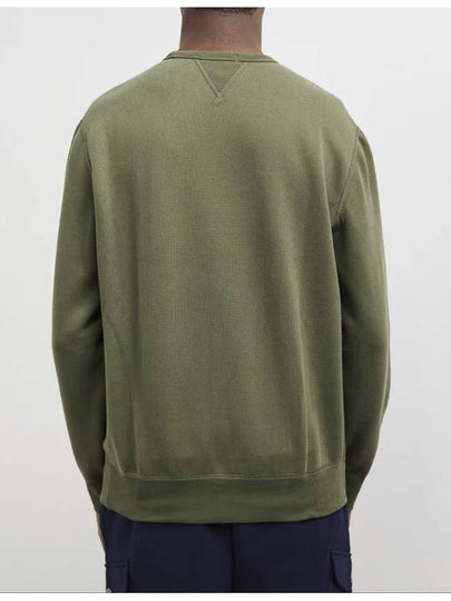 Khaki crewneck sweatshirt - POLO RALPH LAUREN - BALAAN 2