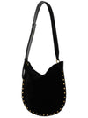 Oskan Moon Shoulder Bag Black - ISABEL MARANT - BALAAN 3