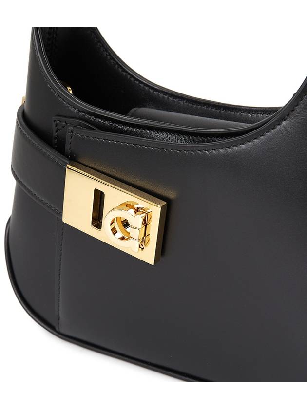 Archive Mini Hobo Shoulder Bag Black - SALVATORE FERRAGAMO - BALAAN 8