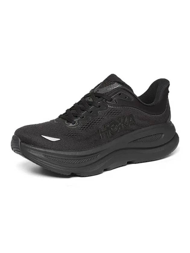 Bondi 9 Low Top Sneakers Black - HOKA ONE ONE - BALAAN 7