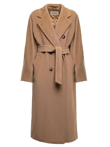 Madame Cashmere Double Coat Camel Tobacco 101801 2421018011600001 - MAX MARA - BALAAN 1