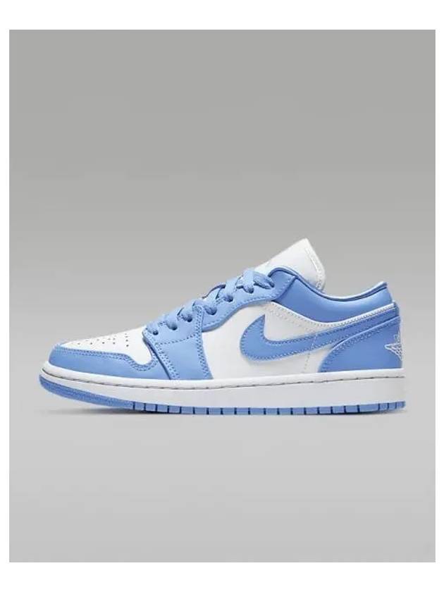 Air Jordan 1 Low Top Sneakers Blue - NIKE - BALAAN 2