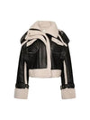 Feng Chen Wang SHERPA Double Side Shearling Jacket FUF16JK37 BLACK - FENG CHEN WANG - BALAAN 1