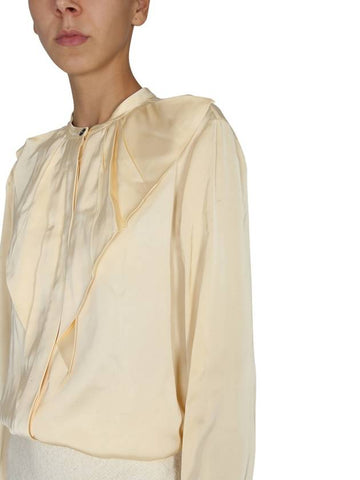 Shirt WITH Ruffle J03DL0020J65022266 B0040193800 - JIL SANDER - BALAAN 1