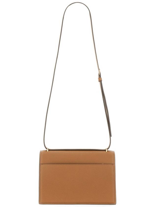 Miller Leather Cross Bag Brown - TORY BURCH - BALAAN 3