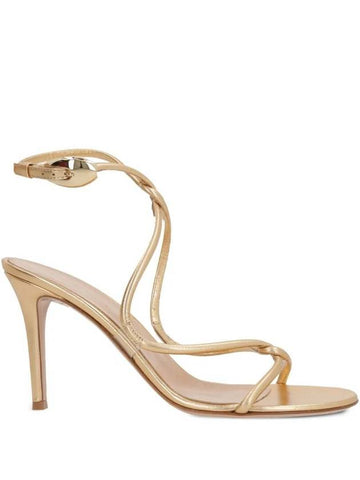 Gianvito Rossi Black Mamba 85 Sandals Shoes - GIANVITO ROSSI - BALAAN 1