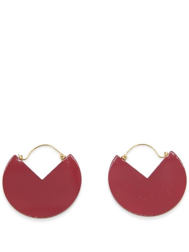 VERY Berry Brass 90deg Earrings BL0066FAA3B21B70VB B0560955814 - ISABEL MARANT - BALAAN 1