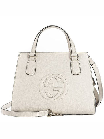 Soho Small Tote Bag Ivory - GUCCI - BALAAN 1