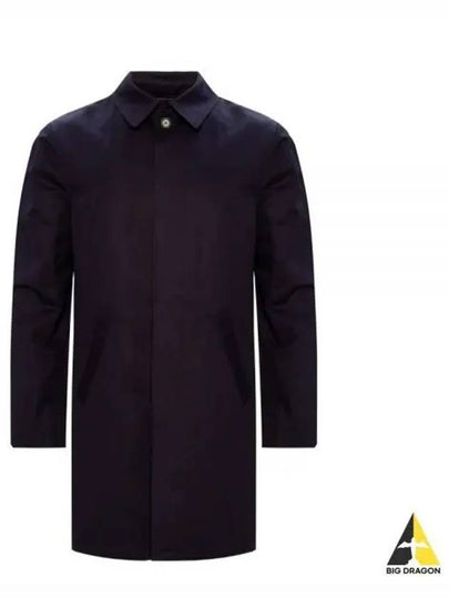 Ville Cotton Gavardin Single Coat Navy - A.P.C. - BALAAN 2