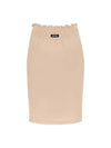 Logo Patch Jersey Skirt MJD192 13VO F0770 B0111228536 - MIU MIU - BALAAN 2