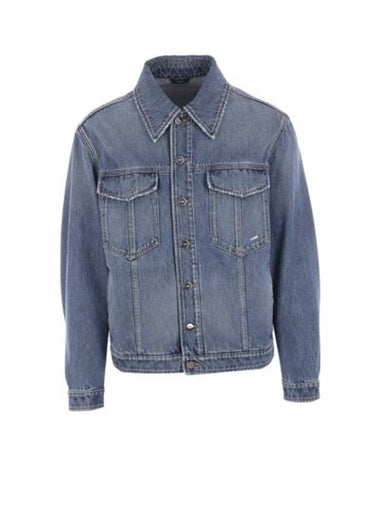 24SS Jacket FW1027AS02F0RBB BLUE DENIM - FENDI - BALAAN 1